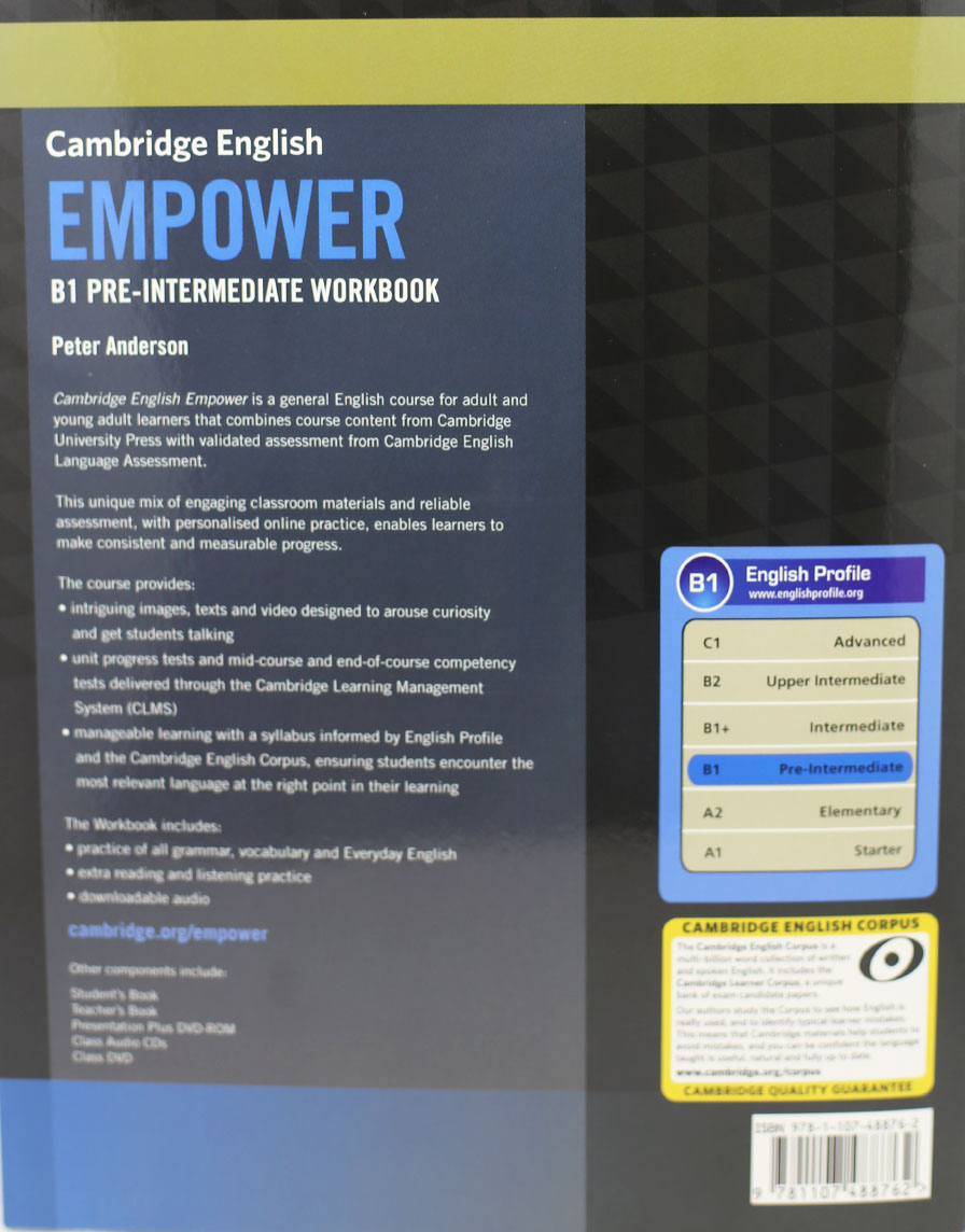 Cambridge English Empower: Pre-intermediate Workbook without Answers with  Downloadable Audio