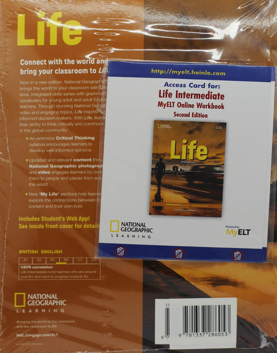 omitir República Amperio Life: Intermediate Student's Book with App Code and Online Workbook