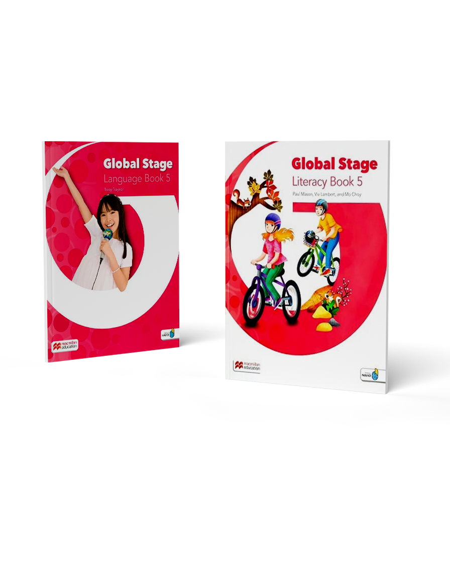 Global Stage: Level 5 Literacy Book and Language Book with Navio App